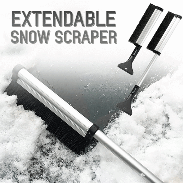 Extendable Snow Brush & Ice Scraper – mini grocer store